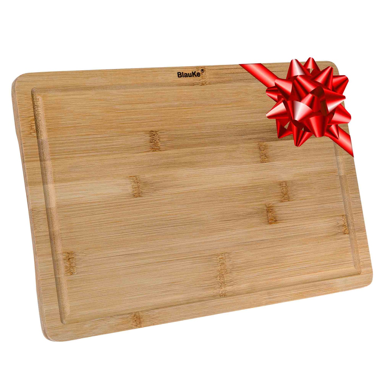 Wood Cutting Board for Kitchen 15x10 inch - Wooden Serving Tray -