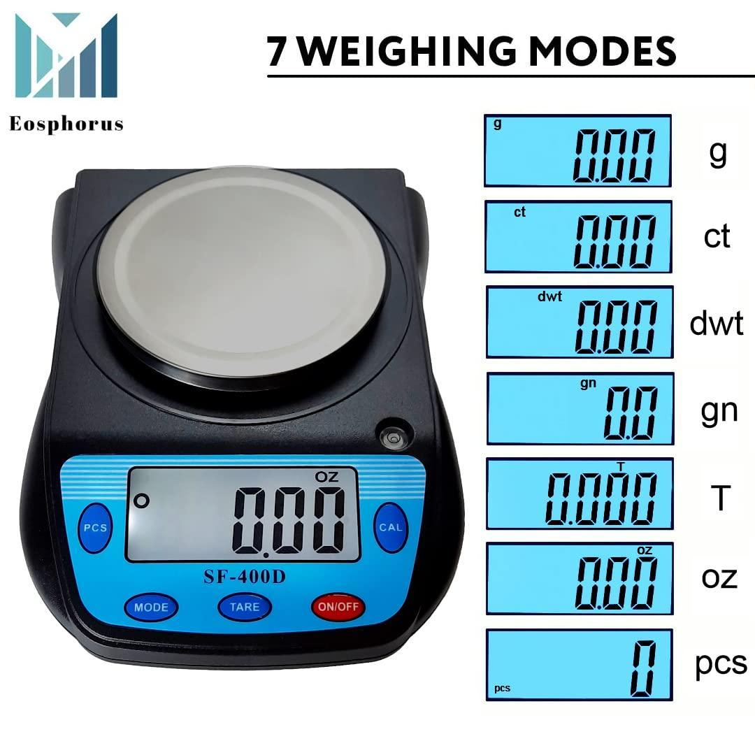 Ounce Carat and Gram Scale 0.01g Accuracy Electronic Scale Science